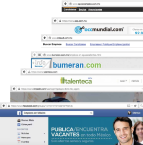 Bolsas de trabajo tradicionales, portales de empleo y redes sociales para reclutar