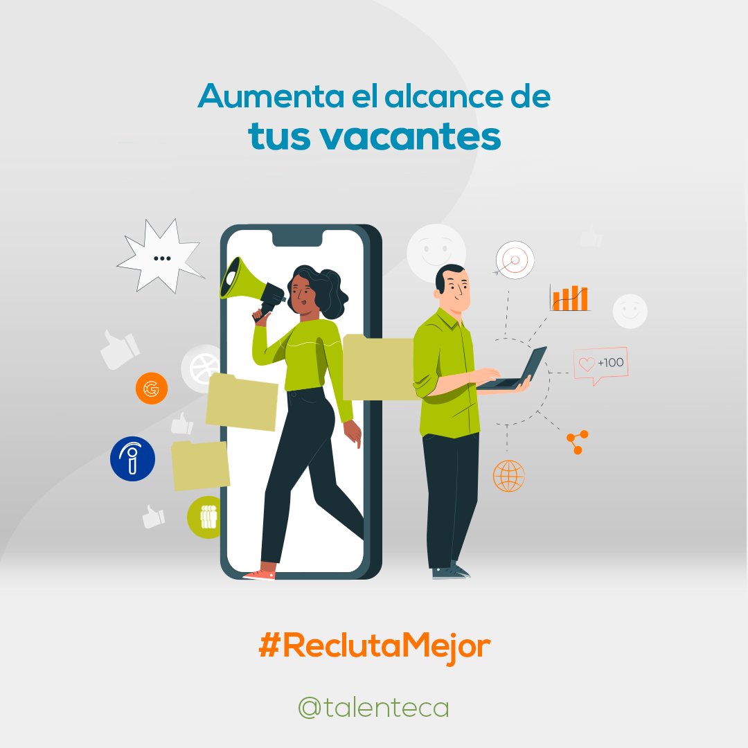 aumenta el alcance de tus vacantes con Talenteca e Indeed